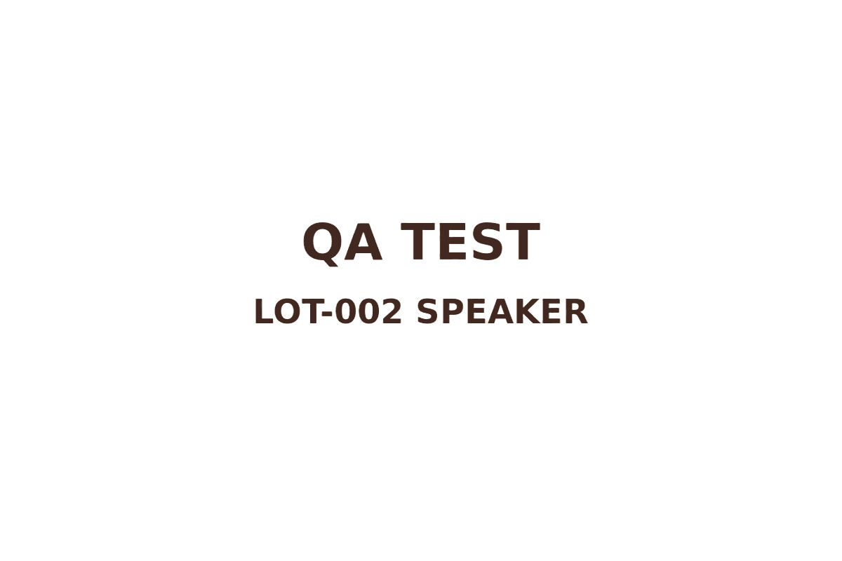 FINAL E2E TEST — Active PA Speaker Pair listing image